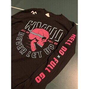 *NEW* HVIII Brand Goods Long Sleeve T-Shirt XL Skull Never Let Up Not Dead Yet